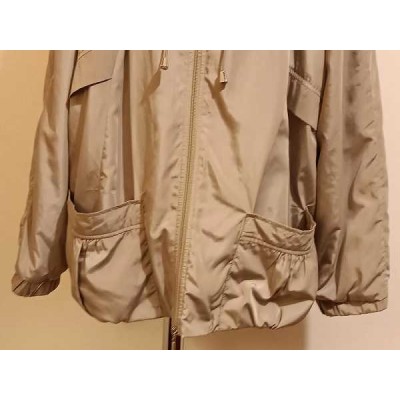 Fiorella Rubino - Giacca parka da donna in poliestere beige - Italianfashionglam