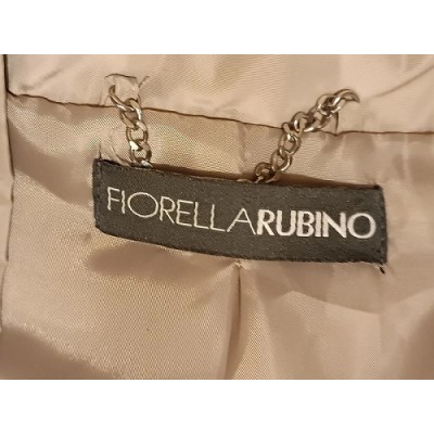Fiorella Rubino - Giacca parka da donna in poliestere beige - Italianfashionglam