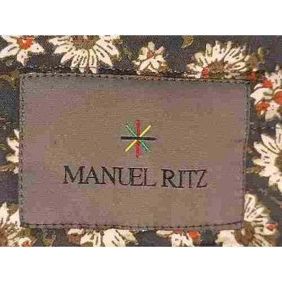 Manuel Ritz - Gilet da uomo in lana e cotone blu e grigio - Italianfashionglam
