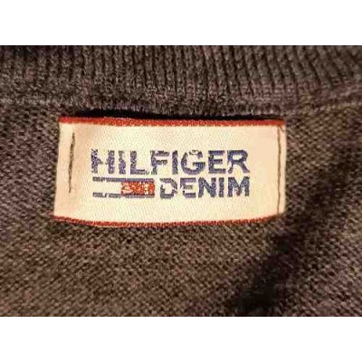 Tommy Hilfiger - Cardigan glam da uomo in lana grigio - Italianfashionglam