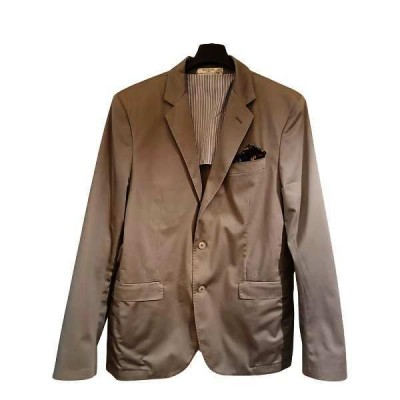 Manuel Ritz - Giacca da uomo in cotone grigio chiaro - Italianfashionglam