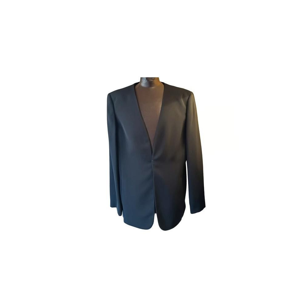 Luisa Spagnoli Giacca chic donna in poliestere nero Colori Nero Taglia 50 Tessuto Sintetico