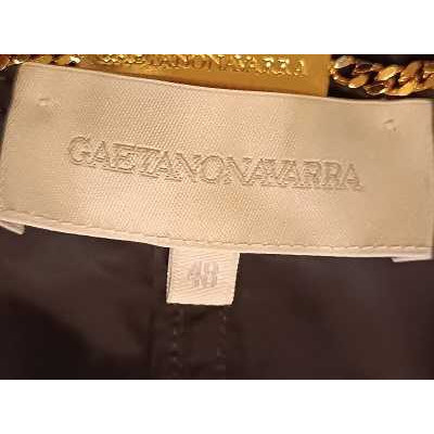 Gaetano Navarra - Gilet glam da donna in cotone nero - Italianfashionglam