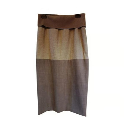 Peserico - Gonna pencil skirt in cashmere color grigio - Italianfashionglam