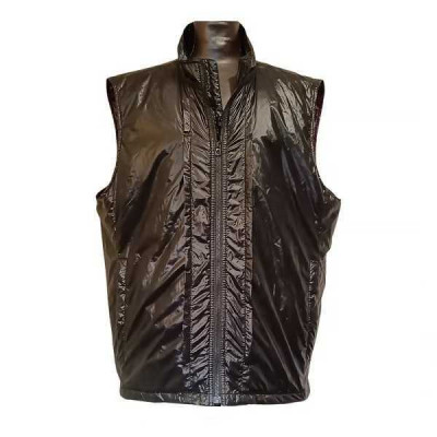 Hugo Boss - Gilet imbottito da uomo in cotone color nero Italianfashionglam