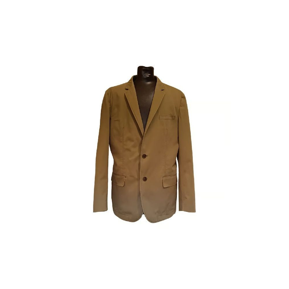 Hugo Boss - Giacca glam da uomo in cotone verde militare - Italianfashionglam Hugo Boss - Giacca glam da uomo in cotone verde militare - Italianfashionglam
