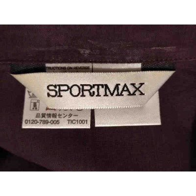Sportmax - Blusa glamour in puro cotone colore viola - Italianfashionglam