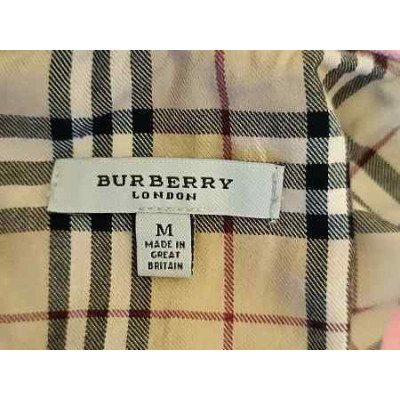 Burberry - Polo fashion da uomo in cotone color pesca - Italianfashionglam