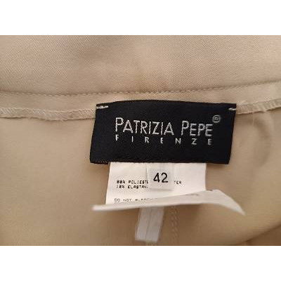 Patrizia Pepe - Pantalone da donna in poliestere beige - Italianfashionglam