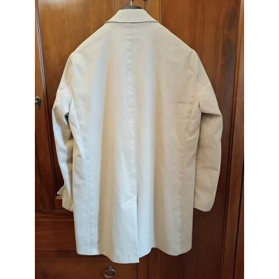 Montezemolo - Trench da uomo in cotone color beige - Italianfashionglam