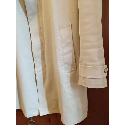 Montezemolo - Trench da uomo in cotone color beige - Italianfashionglam