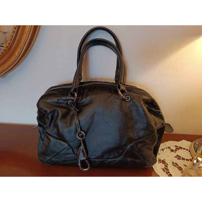 Fay - Borsa da donna a mano in vera pelle morbida nera - Italianfashionglam