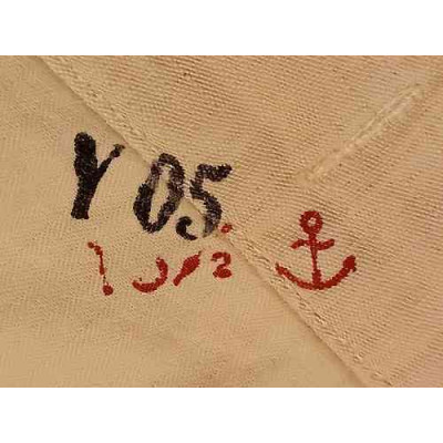 Stone Island - Pantalone da uomo in cotone color beige - Italianfashionglam