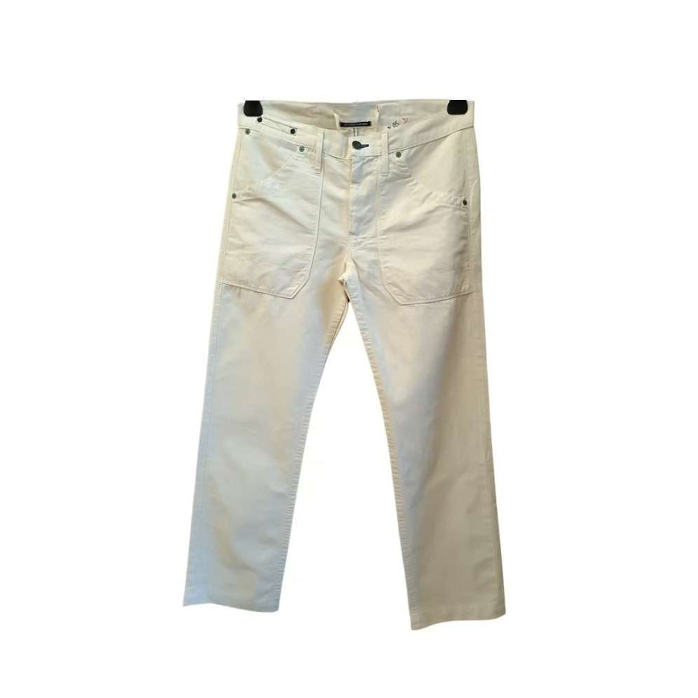 Stone Island - Pantalone da uomo in cotone color beige - Italianfashionglam Stone Island - Pantalone da uomo in cotone color beige - Italianfashionglam