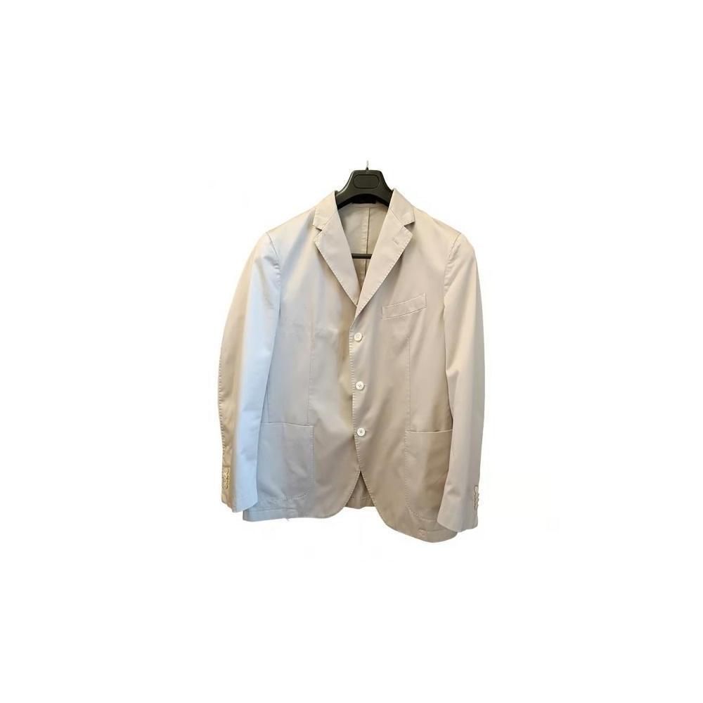 Boglioni - Giacca da uomo in puro cotone di color beige - Italianfashionglam Boglioni - Giacca da uomo in puro cotone di color beige - Italianfashionglam