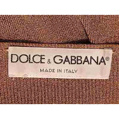 Dolce&Gabbana - Cardigan da donna in viscosa caramello - Italianfashionglam