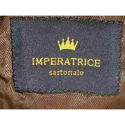 Imperatrice - Giacca da uomo in lana di Tasmania grigio scuro - Italianfashionglam