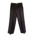Max&Co. - Pantalone cropped da donna in lana nero - Italianfashionglam
