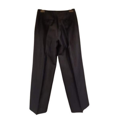 Max&Co. - Pantalone cropped da donna in lana nero - Italianfashionglam