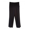 Massimo Dutti - Pantalone da donna in lana nero dritti - Italianfashionglam