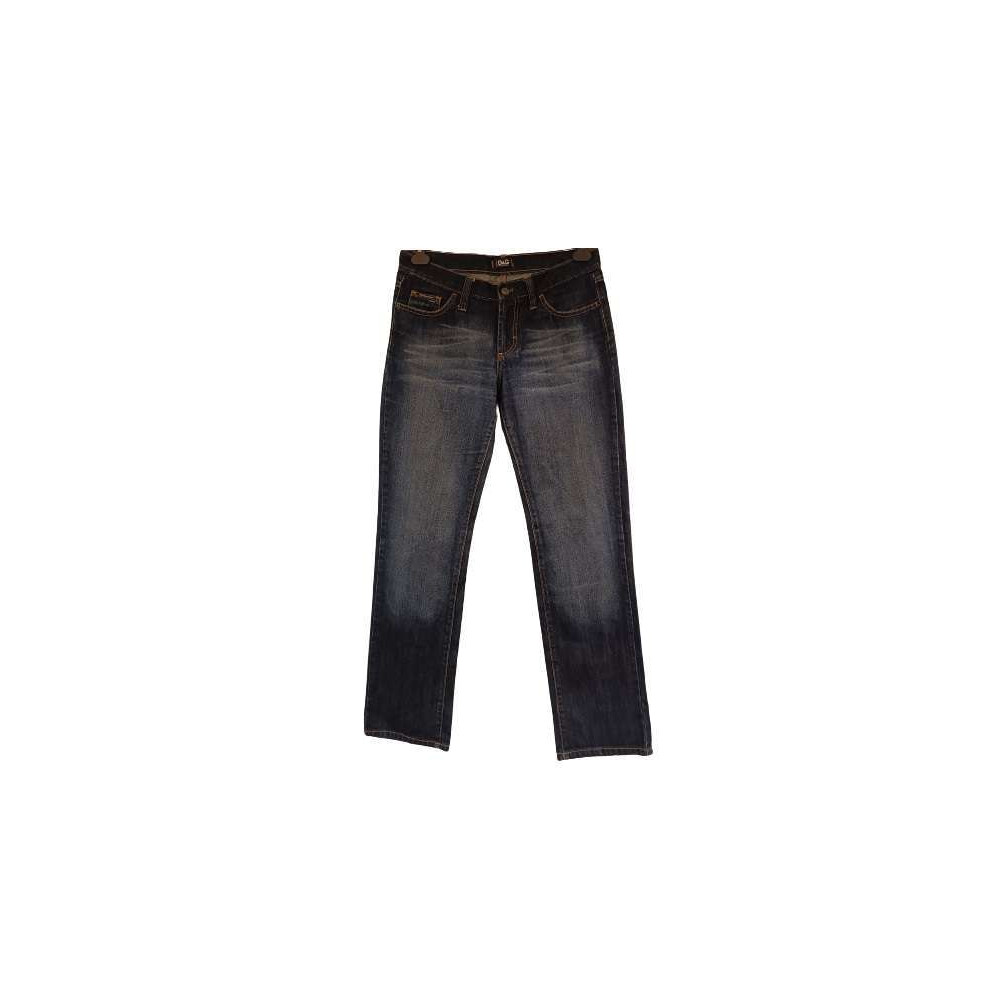 Dolce & Gabbana - Blue jeans da donna in cotone 5 tasche - Italianfashionglam Dolce & Gabbana - Blue jeans da donna in cotone 5 tasche - Italianfashionglam