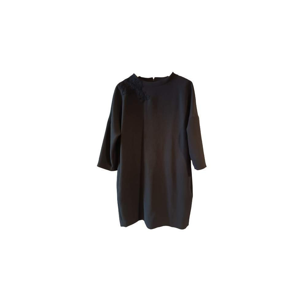 Ermanno Scervino - Abito donna con ricamo color nero - Italianfashionglam Ermanno Scervino - Abito donna con ricamo color nero - Italianfashionglam