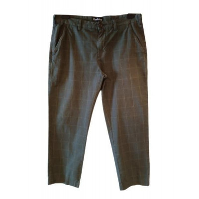 Barbour - Pantalone da uomo in cotone verde regular fit - Italianfashionglam