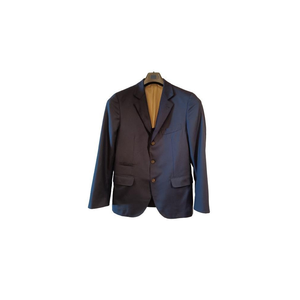 Brunello Cucinelli - Giacca da uomo in lana cashmere blu - Italianfashionglam Brunello Cucinelli - Giacca da uomo in lana cashmere blu - Italianfashionglam