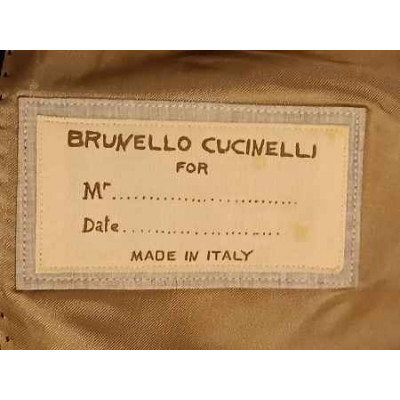 Brunello Cucinelli - Giacca da uomo in lana cashmere blu - Italianfashionglam