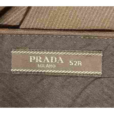 Prada - Abito da uomo in pura lana vergine grigio scuro - Italianfashionglam
