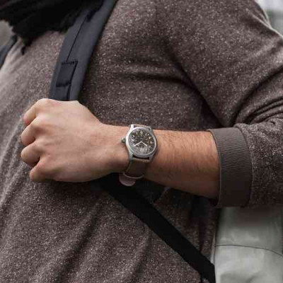 Hamilton Khaki Field H68411533 - Orologio glam da uomo - Italianfashionglam