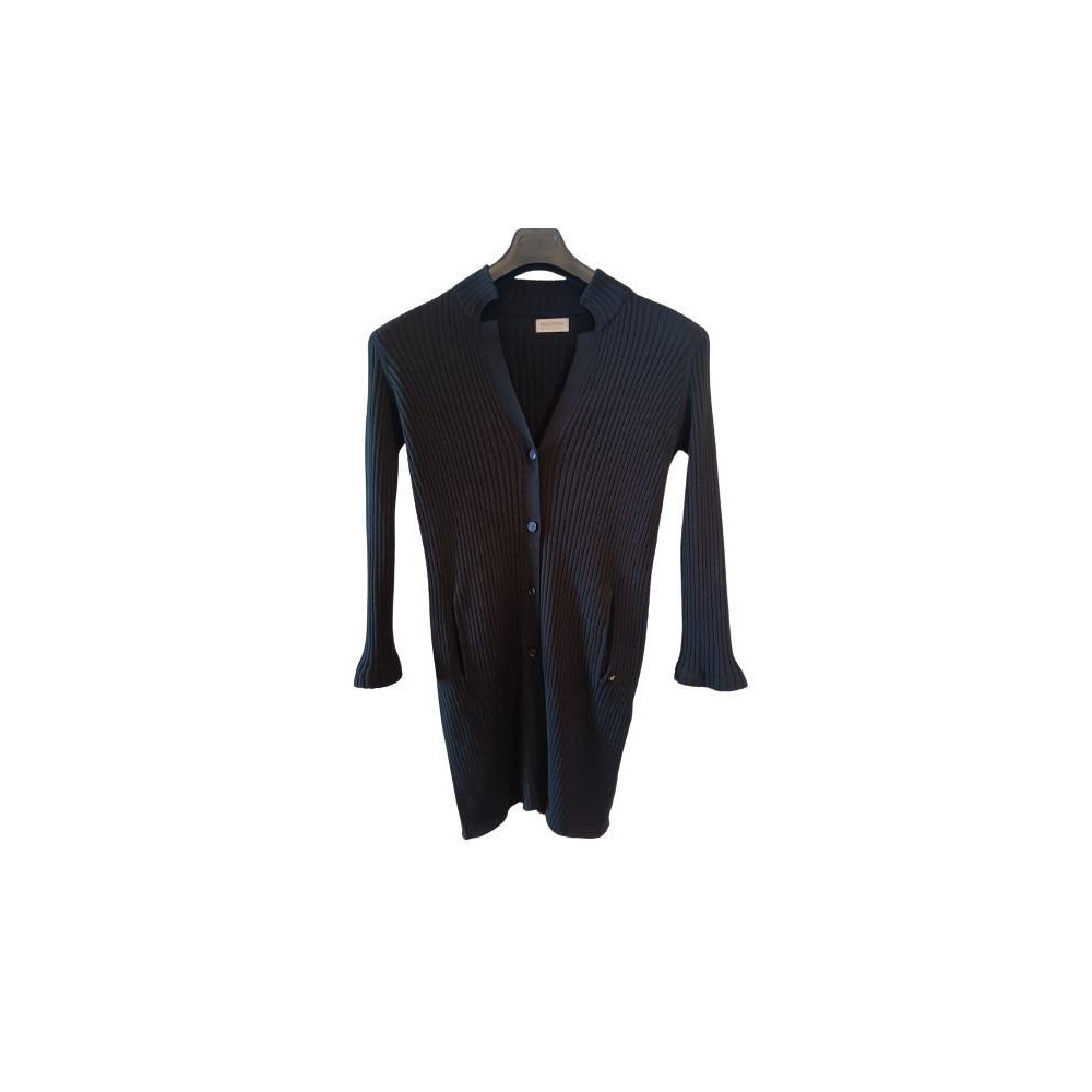 Falconeri - Cardigan da donna in lana merino extra fine nera - Italianfashionglam Falconeri - Cardigan da donna in lana merino extra fine nera - Italianfashionglam