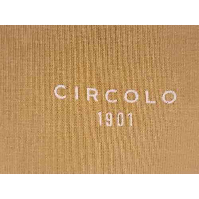 Circolo1901 - Giacca da donna in cotone verde senape - Italianfashionglam
