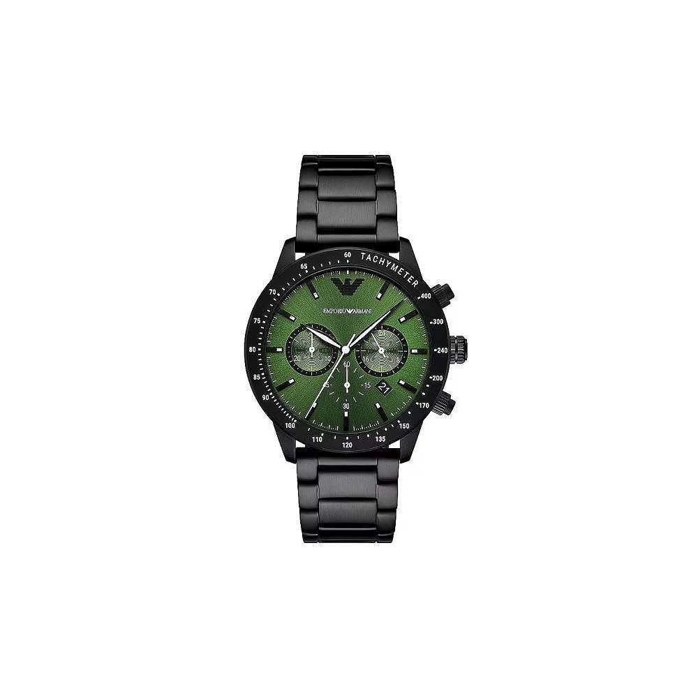 Emporio Armani Mario AR11472 - Cronografo luxury da uomo in acciaio black - Italianfashionglam Emporio Armani Mario AR11472 - Cronografo luxury da uomo in acciaio black - Italianfashionglam