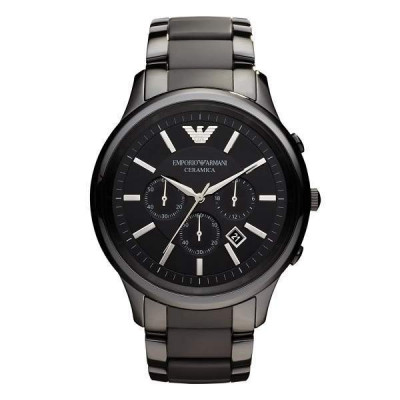 Emporio Armani Renato AR1451 - Cronografo da uomo in ceramica - Italianfashionglam