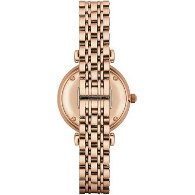 Emporio Armani Gianni T Bar AR1909 - Orologio da donna in acciaio rose gold - Italianfashionglam