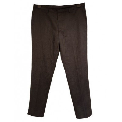 Calvin Klein Collection - Pantalone da uomo in lana color grigio - Italianfashionglam