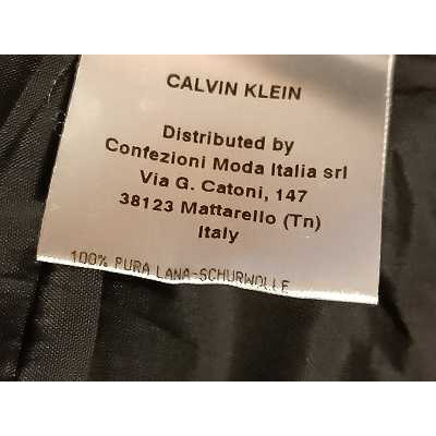 Calvin Klein Collection - Pantalone da uomo in lana color grigio - Italianfashionglam