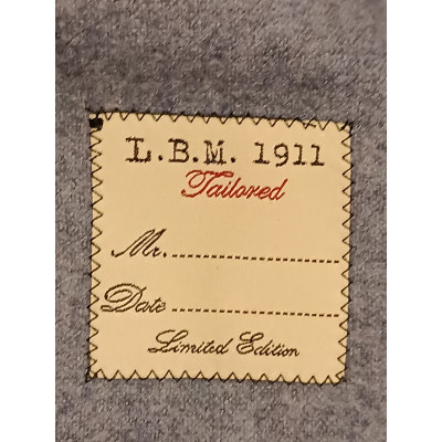 L.B.M. 1911 - Giacca glam da uomo in lana color azzurro - Italianfashionglam