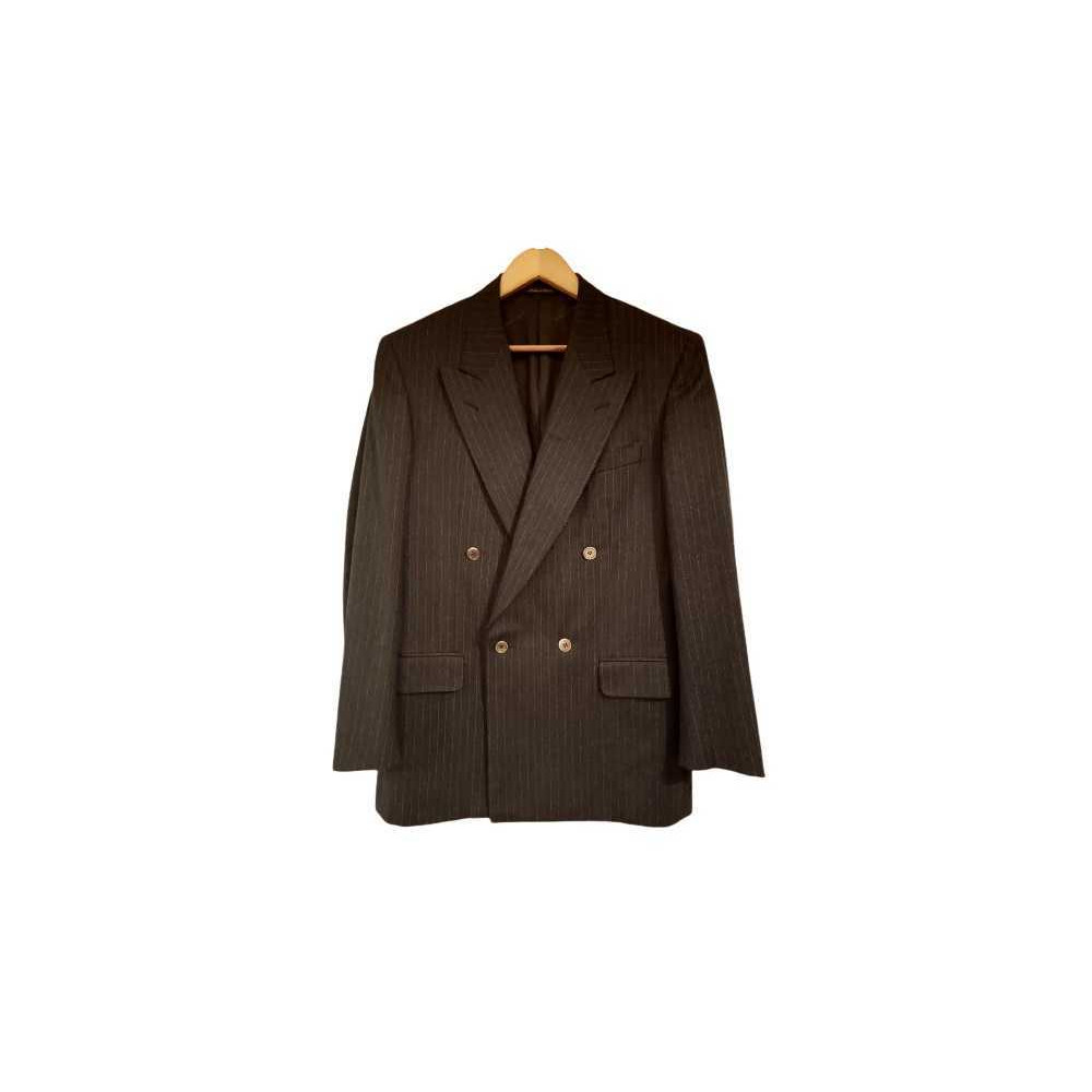 Pierre Cardin - Giacca da uomo in lana grigio gessato - Italianfashionglam Pierre Cardin - Giacca da uomo in lana grigio gessato - Italianfashionglam