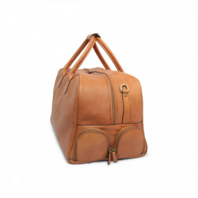 Borsa golf in vera pelle pieno fiore all in one coloniale