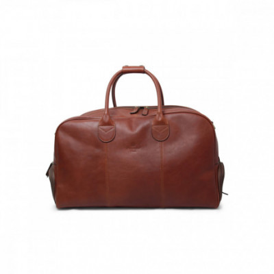 Borsa golf in vera pelle pieno fiore all in one marrone. Italianfashionglam