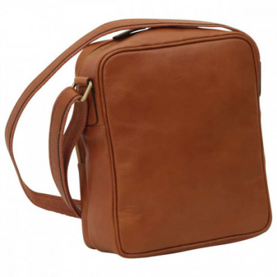 Borsa unisex tracolla messenger in vera pelle coloniale. Italianfashionglam