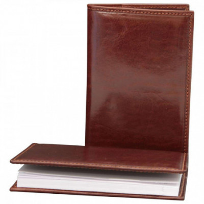 Agenda giornaliera big con rubrica in pelle di vitello - Italianfashionglam