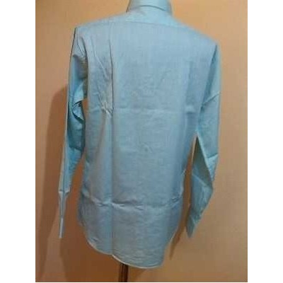 Patrick - Camicia da uomo in cotone celeste manica lunga-camu021-Italianfashionglam