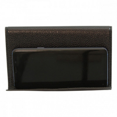 Supporto per tablet ipad e iphone vera pelle colore nero. Italianfashionglam