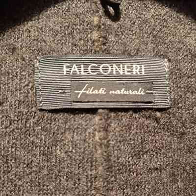 Falconeri - Giacca da uomo in lana vergine colore grigio. Italianfashionglam