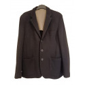 Manuel Ritz - Giacca uomo 3 bottoni in cotone blu scuro. Italianfashionglam
