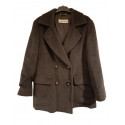 Max Mara - Giaccone da donna in lana e cashmere grigio. Italianfashionglam