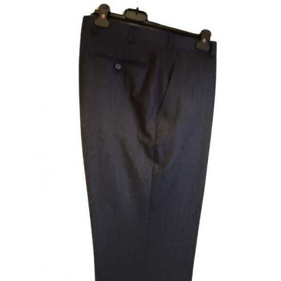 Guy Laroche - Pantalone uomo in lana e cashmere grigio. Italianfashionglam